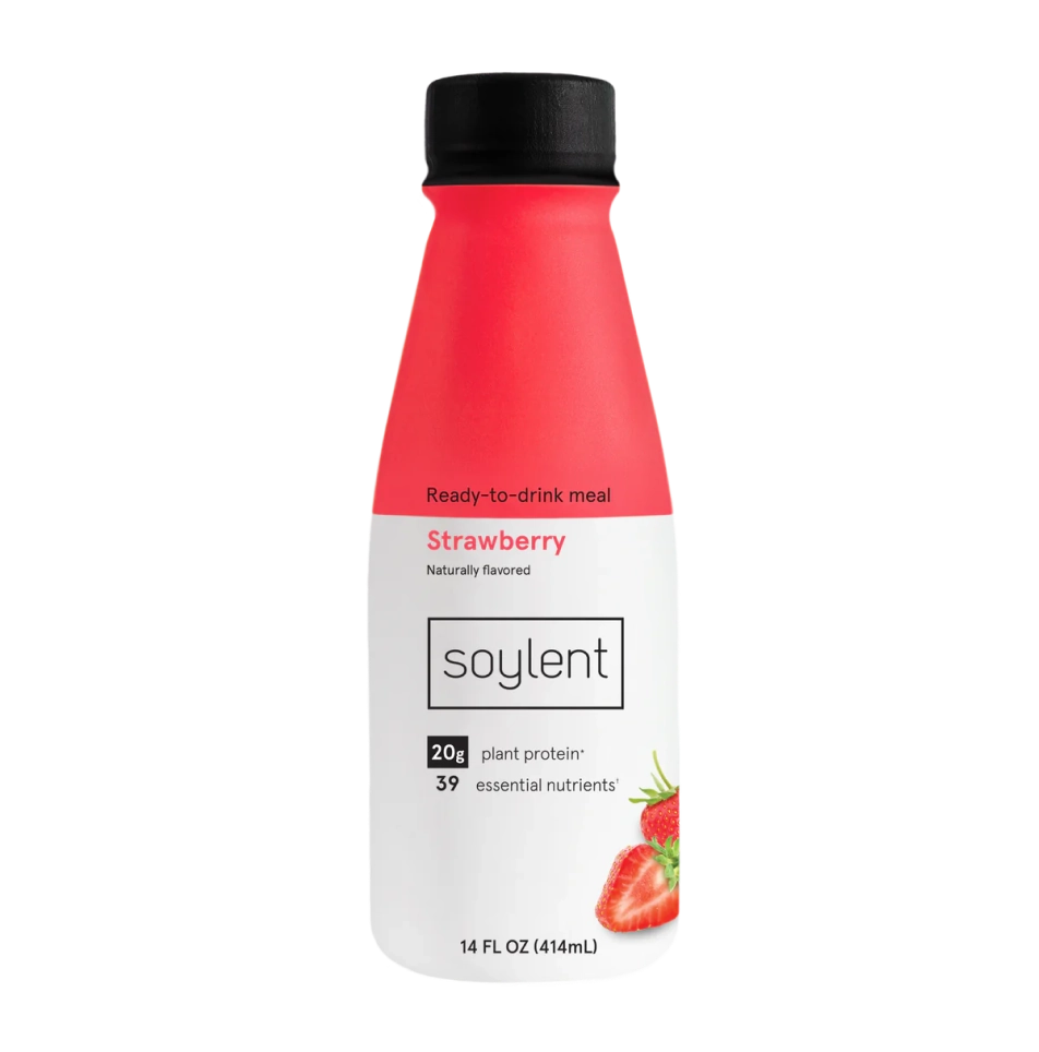 Soylent complete meal - strawberry