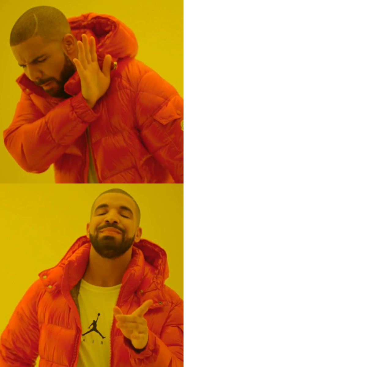 Drake Hotline Bling meme about Soylent