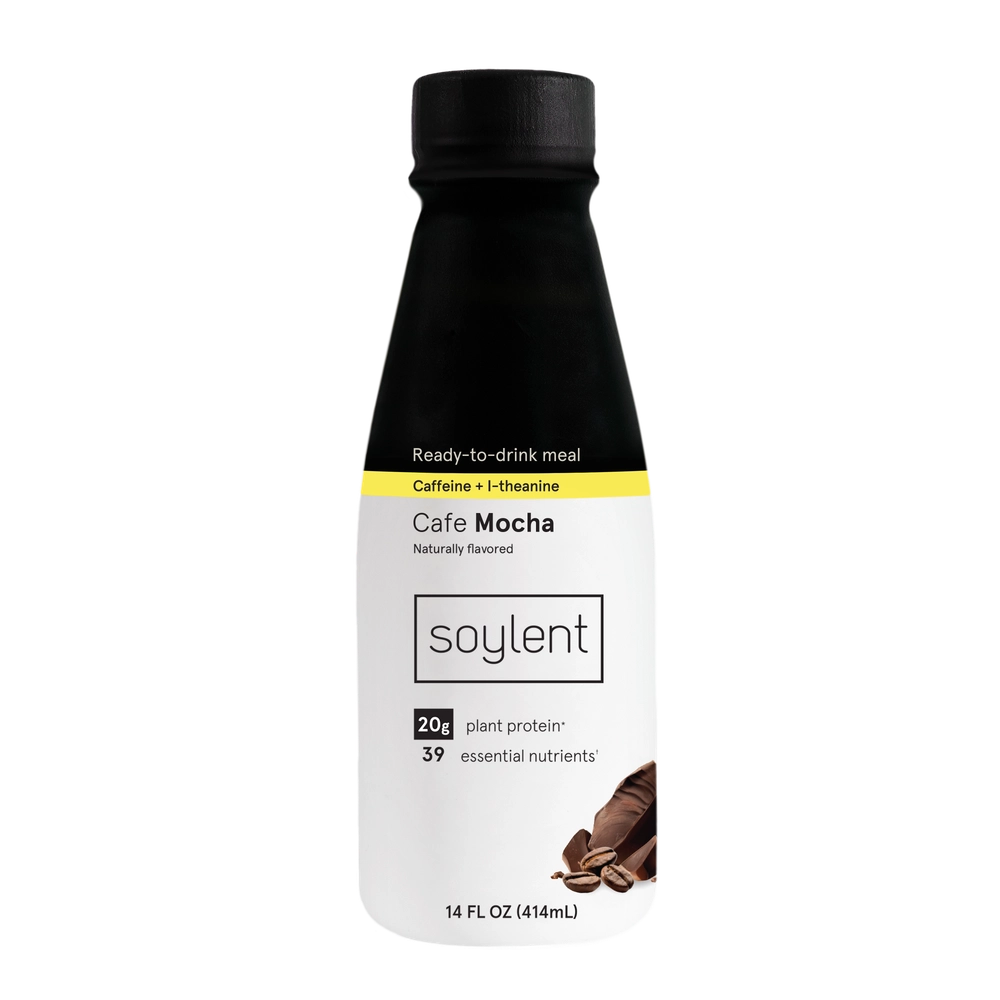 Soylent complete coffee mocha bottle