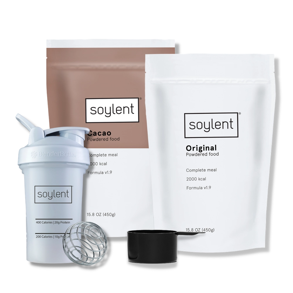 Soylent powder starter pack